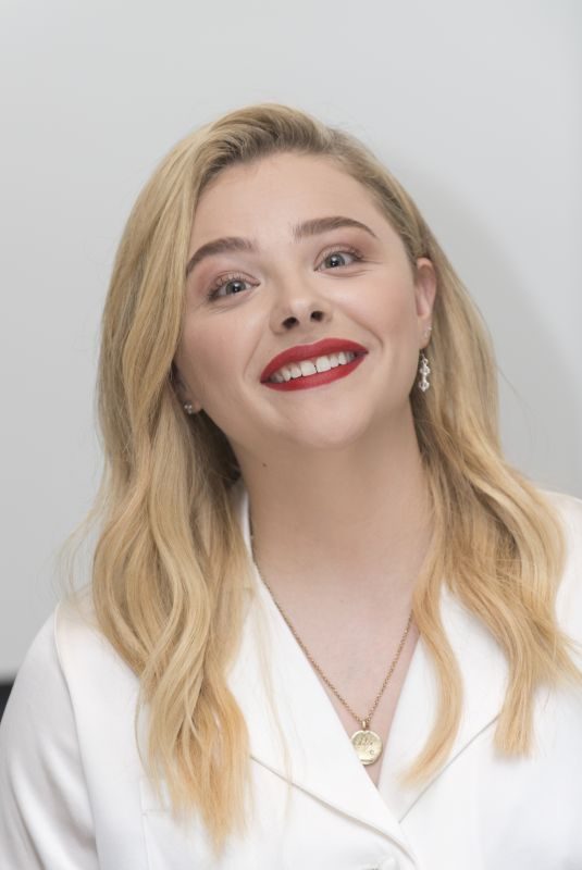 CHLOE MORETZ at The Miseducation of Cameron Post Press Conference in Beverly Hills 07/23/2018
