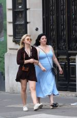 CHLOE MORETZ Out and About in Paris 07/01/2018