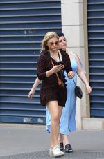CHLOE MORETZ Out and About in Paris 07/01/2018