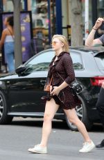 CHLOE MORETZ Out and About in Paris 07/01/2018