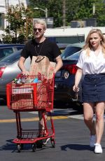 CHLOE MORETZ Shopping at Trader Joe