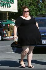 CHRISSY METZ Out for a Coffee in Los Angeles 07/16/2018