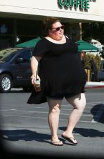 CHRISSY METZ Out for a Coffee in Los Angeles 07/16/2018