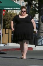 CHRISSY METZ Out for a Coffee in Los Angeles 07/16/2018