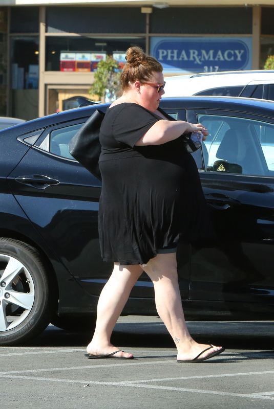 CHRISSY METZ Out for a Coffee in Los Angeles 07/16/2018