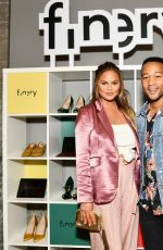 CHRISSY TEIGEN at Finery App Launch Party in Culver City 07/11/2018