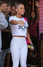 CHRISTINA MILIAN in Tight White Pants 07/01/2018