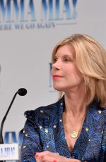 CHRISTINE BARANSKI at Mamma Mia! Here We Go Again Photocall in Stockholm 07/11/2018