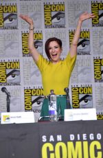 CHYLER LEIGH at Supergirl Panel Comic-con in San Diego 07/21/2018