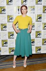 CHYLER LEIGH at Supergirl Photocall at Comic-con 2018 in San Diego 07/21/2018