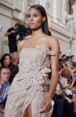 CINDY BRUNA at Elie Saab Runway Show at Paris Fashion Week 07/04/2018