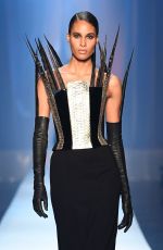 CINDY BRUNA at Jean Paul Gaultier Runway Show at Paris Fashion Week 07/04/2018