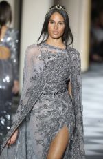 CINDY BRUNA at Zuhair Murad Fashion Show in Paris 07/04/2018