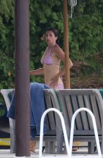 CINDY CRAWFORD in Bikini on Vacation in Canada 07/11/2018