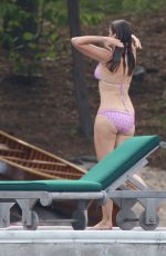 CINDY CRAWFORD in Bikini on Vacation in Canada 07/11/2018