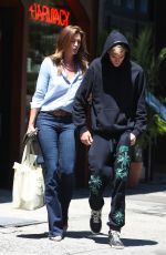 CINDY CRAWFORD Out in New York 07/18/2018