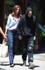 CINDY CRAWFORD Out in New York 07/18/2018