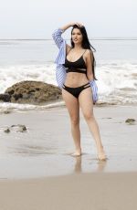 CLAUDIA ALENDE in Bikini at a Beach in Los Angeles 07/20/2018