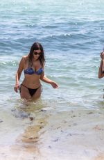 CLAUDIA ROMANI and MARIE CARNIGI in Bikini on South Beach 07/22/2018