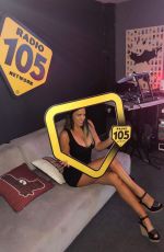 CLAUDIA ROMANI at Radio 105