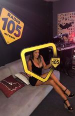 CLAUDIA ROMANI at Radio 105