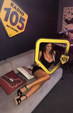CLAUDIA ROMANI at Radio 105
