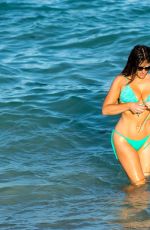 CLAUDIA ROMANI in Bikini on South Beach 07/29/2018