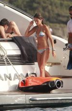 CORAL SIANOVICH on Vacation in Fomentera 07/03/2018
