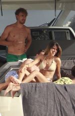 CORAL SIANOVICH on Vacation in Fomentera 07/03/2018