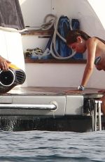 CORAL SIANOVICH on Vacation in Fomentera 07/03/2018