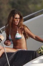 CORAL SIANOVICH on Vacation in Fomentera 07/03/2018