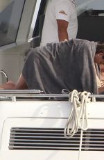 CORAL SIANOVICH on Vacation in Fomentera 07/03/2018
