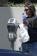 COURTENEY COX Leaves La Scala in Beverly Hills 07/05/2018