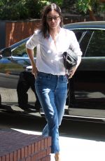 COURTENEY COX Out for Lunch at Honor Bar in Los Angeles 07/10/2018