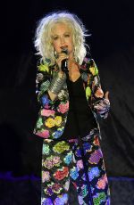 CYNDI LAUPER  Performs at Hard Rock Events Center in Hollywood 07/24/2018