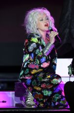 CYNDI LAUPER  Performs at Hard Rock Events Center in Hollywood 07/24/2018
