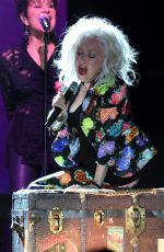 CYNDI LAUPER  Performs at Hard Rock Events Center in Hollywood 07/24/2018