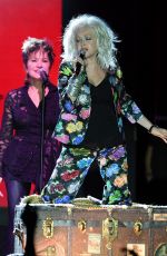 CYNDI LAUPER  Performs at Hard Rock Events Center in Hollywood 07/24/2018