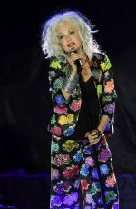 CYNDI LAUPER  Performs at Hard Rock Events Center in Hollywood 07/24/2018