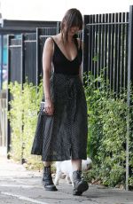 DAISY LOWE Out in London 07/16/2018