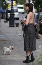 DAISY LOWE Out in London 07/16/2018