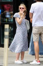 DAKOTA FANNING and Henry Frye Out for Lunch in New York 07/21/2018