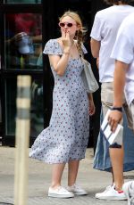 DAKOTA FANNING and Henry Frye Out for Lunch in New York 07/21/2018