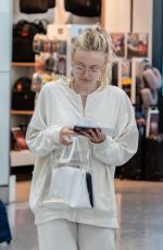 DAKOTA FANNING at Heathrow Airport in London 07/16/2018