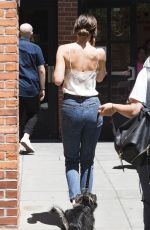 DAKOTA JOHNSON Arrives Back at Her Hotel in New York 07/19/2018