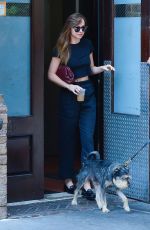 DAKOTA JOHNSON Leaves Her Hotel in New York 07/17/2018