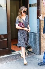 DAKOTA JOHNSON Leaves Her Hotel in New York 07/20/2018