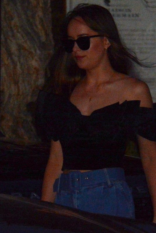 DAKOTA JOHNSON Leaves Nobu Restaurant in Malibu 07/10/2018