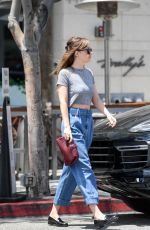 DAKOTA JOHNSON Leaves Thibiant in Beverly Hills 07/11/2018