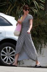 DAKOTA JOHNSON Out in Los Angeles 07/08/2018